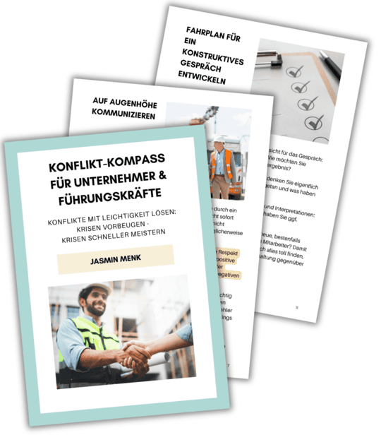 E-Book "Konfikt-Kompass für Unternehmer und Führungskräfte" zum kostenlosen Download